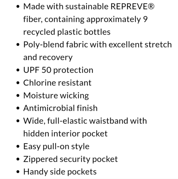 NEW! LANDS' END Plus Size High Rise Floral Straight Leg Active Pants 14/16. - Picture 7 of 9